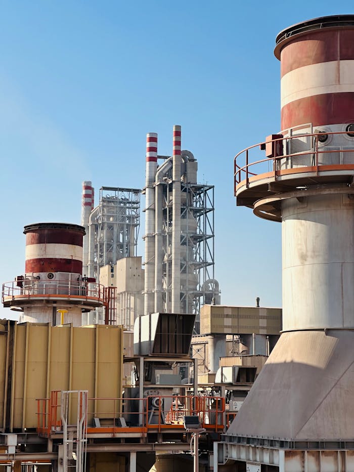 Free stock photo of blue skies, chimney, clean power
